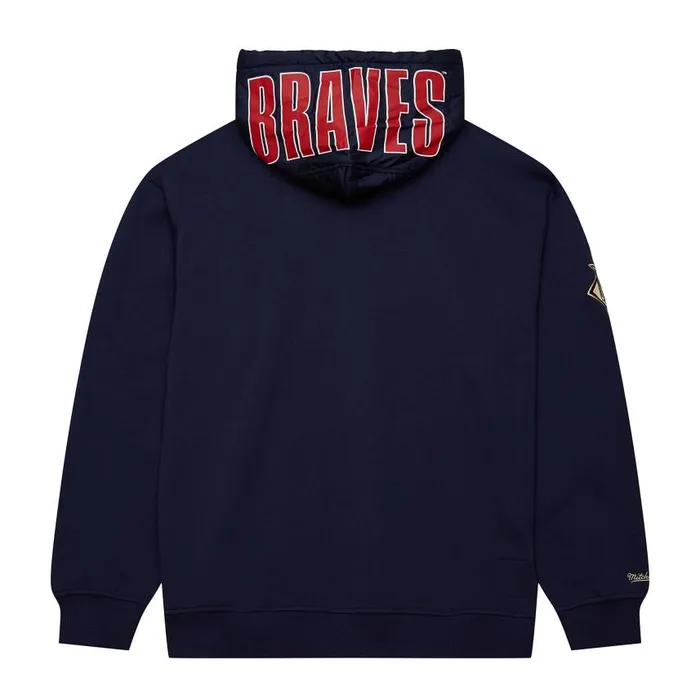 Mitchell and Ness Team OG 20 Fleece Hoodie Current Logo Atlanta Braves Men Hoodies and Sweatshirts Mitchell and Ness Team OG 20 Fleece Hoodie Current Logo Atlanta Braves Men Hoodies and Sweatshirts