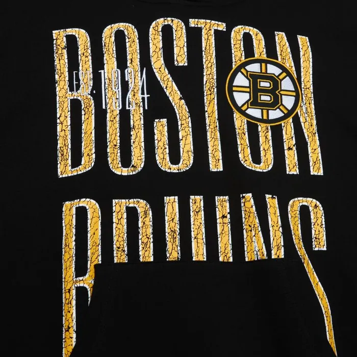 Mitchell and Ness Team OG Fleece 20 Boston Bruins Men Hoodies and Sweatshirts Mitchell and Ness Team OG Fleece 20 Boston Bruins Men Hoodies and Sweatshirts