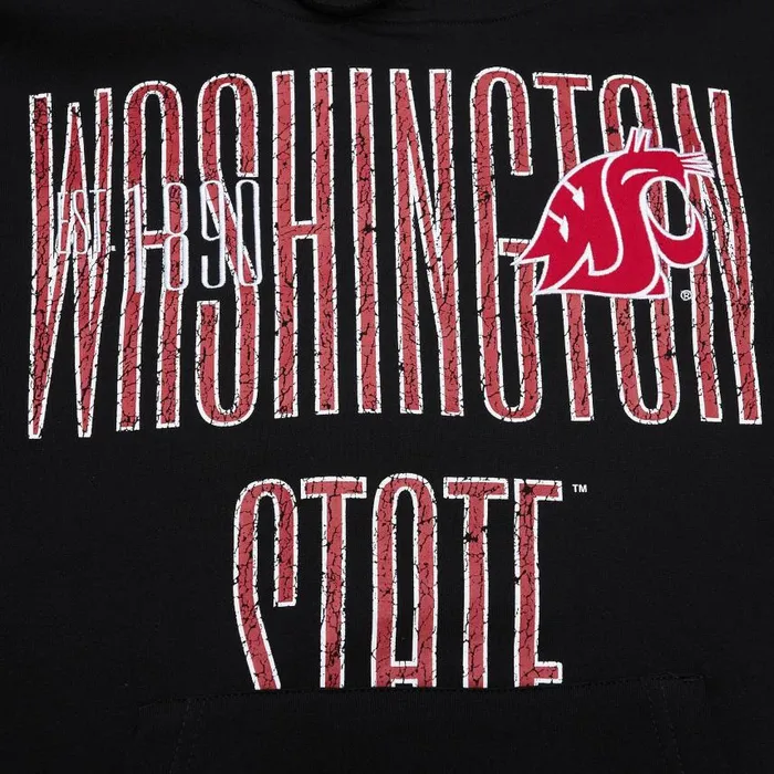 Mitchell and Ness Team OG Fleece Hoodie Washington State University Men Hoodies and Sweatshirts Mitchell and Ness Team OG Fleece Hoodie Washington State University Men Hoodies and Sweatshirts
