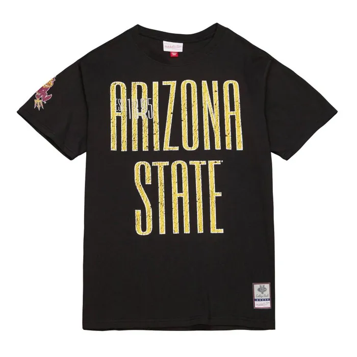 Mitchell and Ness Team OG Premium SS Tee Arizona State University Men TShirts and Tops Mitchell and Ness Team OG Premium SS Tee Arizona State University Men TShirts and Tops