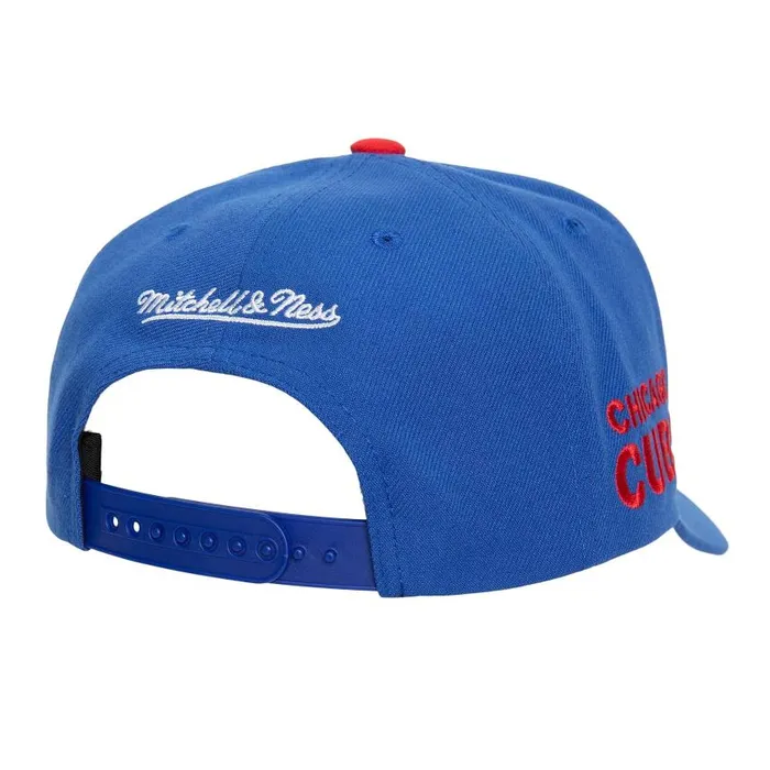 Mitchell and Ness Team Pro Snapback Chicago Cubs Men Hats and Headwear Mitchell and Ness Team Pro Snapback Chicago Cubs Men Hats and Headwear