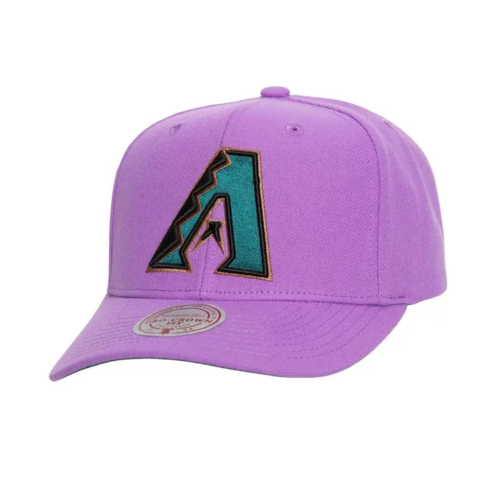 Mitchell and Ness Team Pro Snapback Coop Arizona Diamondbacks Men Hats and Headwear Mitchell and Ness Team Pro Snapback Coop Arizona Diamondbacks Men Hats and Headwear