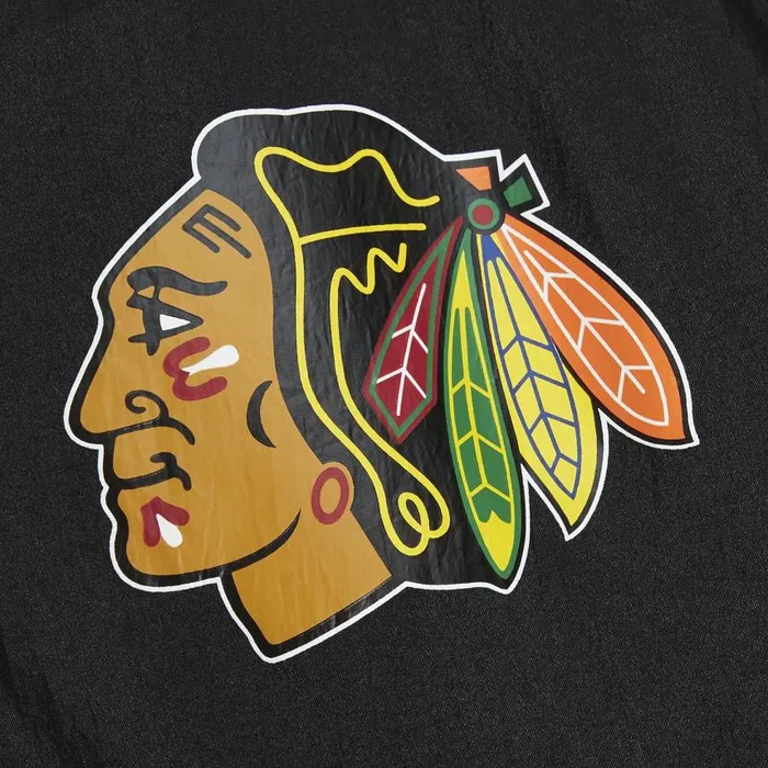Mitchell and Ness Undeniable Full Zip Windbreaker Chicago Blackhawks Men Jackets and Outerwear Mitchell and Ness Undeniable Full Zip Windbreaker Chicago Blackhawks Men Jackets and Outerwear