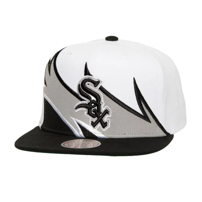 Mitchell and Ness Waverunner Snapback Chicago White Sox Men Hats and Headwear Mitchell and Ness Waverunner Snapback Chicago White Sox Men Hats and Headwear