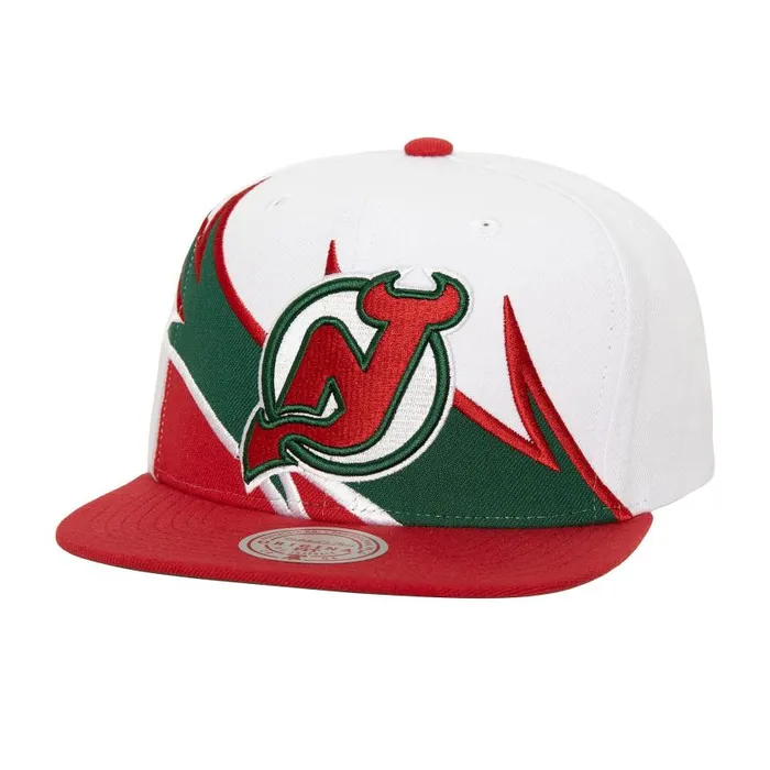 Mitchell and Ness Waverunner Snapback Vntg New Jersey Devils Men Hats and Headwear Mitchell and Ness Waverunner Snapback Vntg New Jersey Devils Men Hats and Headwear