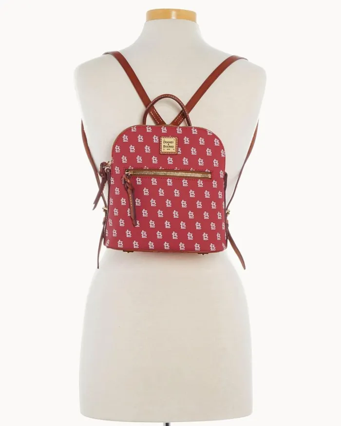 MLB Cardinals Small Backpack Cardinals Women Dooney and Bourke Backpacks