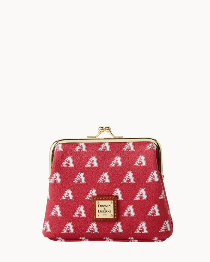 MLB Diamondbacks Large Framed Purse Diamondbacks Women Dooney and Bourke Wallets MLB Diamondbacks Large Framed Purse Diamondbacks Women Dooney and Bourke Wallets