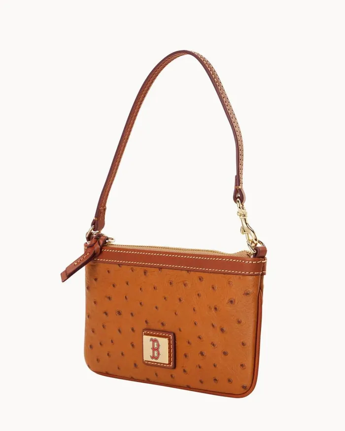 MLB Red Sox Large Slim Wristlet Red Sox Women Dooney and Bourke Wallets MLB Red Sox Large Slim Wristlet Red Sox Women Dooney and Bourke Wallets