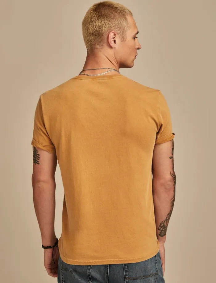 Modelo Skull Wood Thrush Men Lucky Brand Graphic Tees
