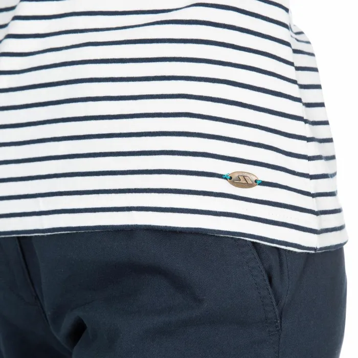 Moomba Striped Long Sleeve Tshirt White Women Trespass TShirts