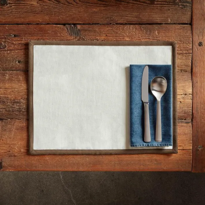 Napkins House James Perse Medium Denim Napkin Medium Denim