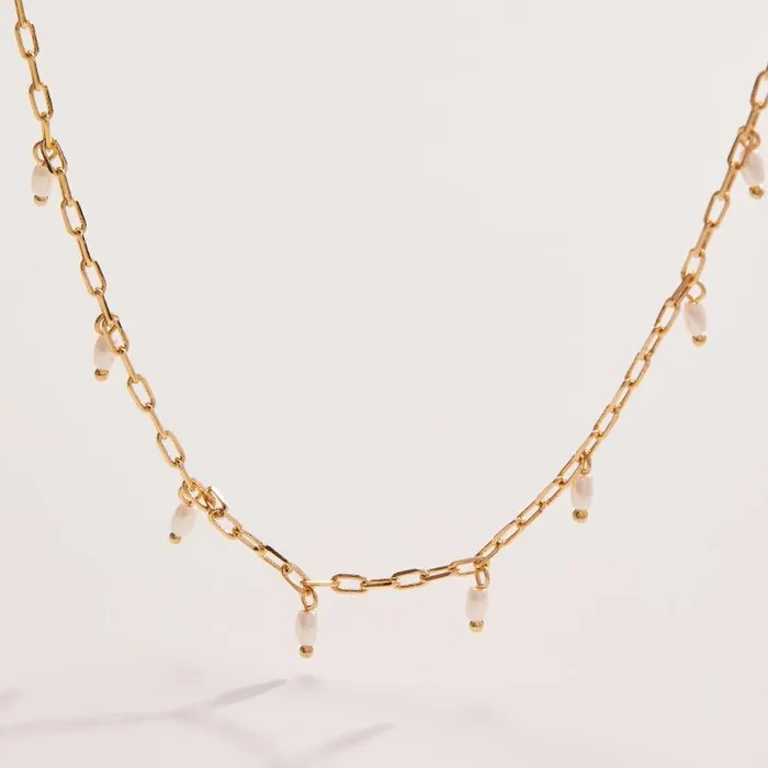 Necklaces Women Alex And Ani Pearl Tear Drop Necklace Gold