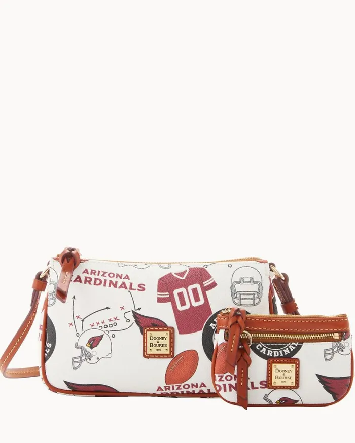 NFL AZ Cardinals Lexi Crossbody Sm Coin Case Cardinals Women Dooney and Bourke Crossbodies NFL AZ Cardinals Lexi Crossbody Sm Coin Case Cardinals Women Dooney and Bourke Crossbodies