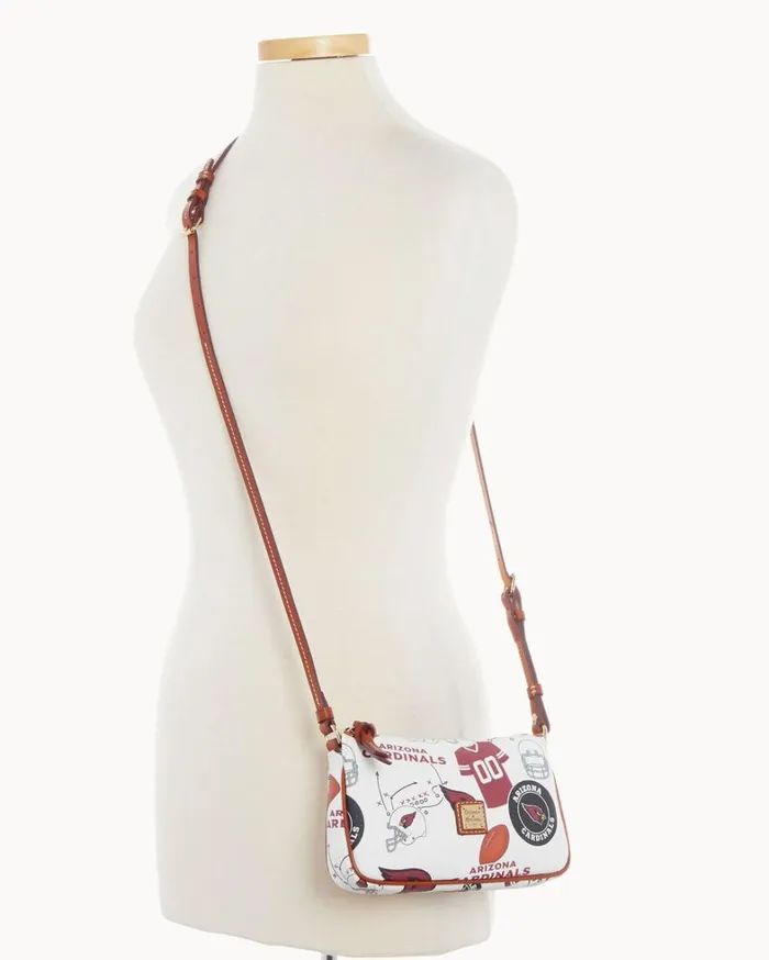 NFL AZ Cardinals Lexi Crossbody Sm Coin Case Cardinals Women Dooney and Bourke Crossbodies