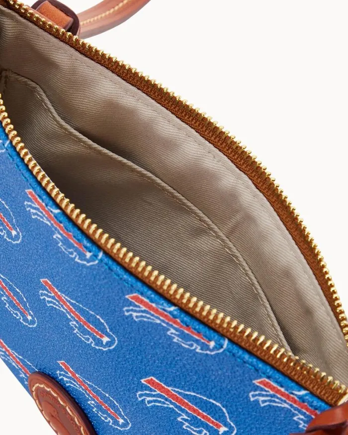 NFL Bills Top Zip Crossbody Bills Women Dooney and Bourke Crossbodies NFL Bills Top Zip Crossbody Bills Women Dooney and Bourke Crossbodies