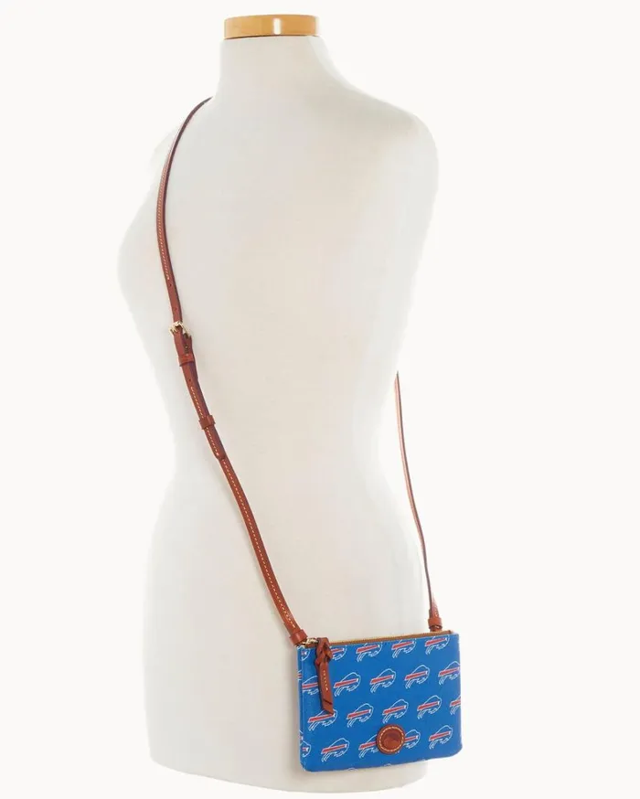 NFL Bills Top Zip Crossbody Bills Women Dooney and Bourke Crossbodies NFL Bills Top Zip Crossbody Bills Women Dooney and Bourke Crossbodies