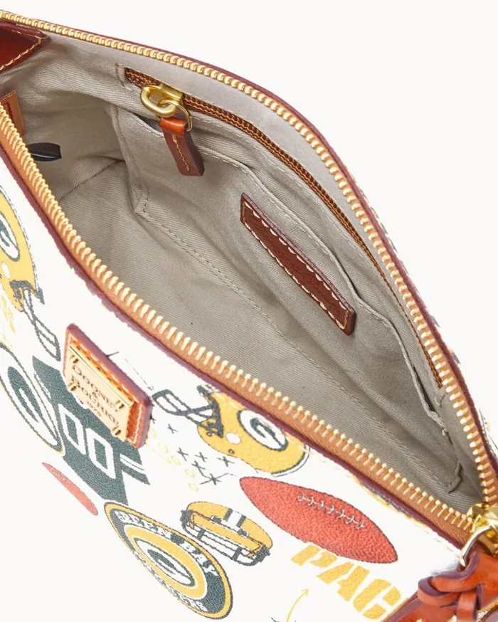 NFL Packers Suki Crossbody Packers Women Dooney and Bourke Crossbodies NFL Packers Suki Crossbody Packers Women Dooney and Bourke Crossbodies