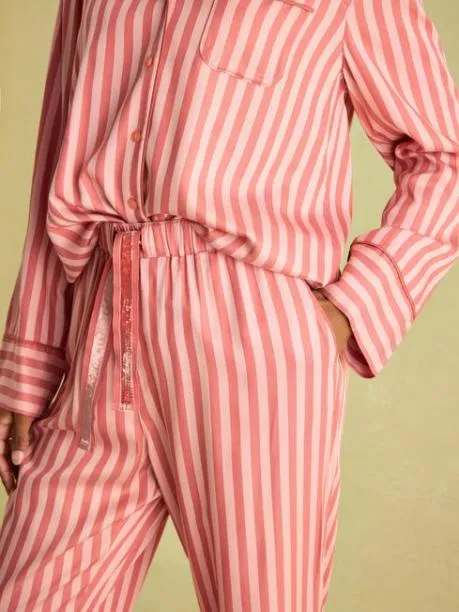 Nightwear Women Joules Pink Pyjama Set