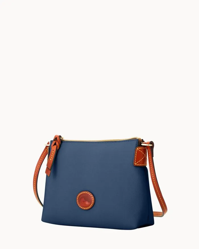Nylon Crossbody Pouchette Navy Women Dooney and Bourke Crossbodies Nylon Crossbody Pouchette Navy Women Dooney and Bourke Crossbodies