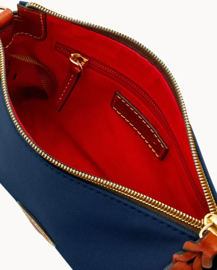 Nylon Crossbody Pouchette Navy Women Dooney and Bourke Crossbodies Nylon Crossbody Pouchette Navy Women Dooney and Bourke Crossbodies