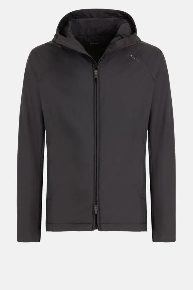 Outerwear Men Boggi Milano Alpha B Tech Recycled Fabric Padded Bomber Jacket Black Outerwear Men Boggi Milano Alpha B Tech Recycled Fabric Padded Bomber Jacket Black