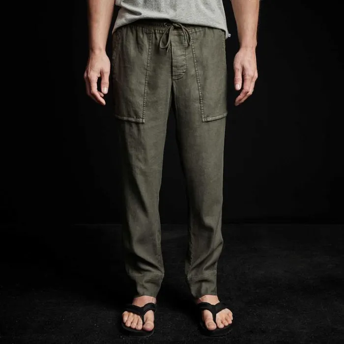 PantsDenim Men James Perse Patch Pocket Utility Pant Alligator Pigment