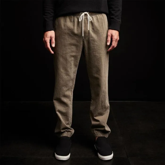PantsDenim Men James Perse Slub Cotton Easy Pant Ammo Pigment