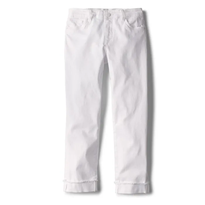 Pants Women Orvis Kut From The Kloth Amy Crop StraightLeg Jeans White