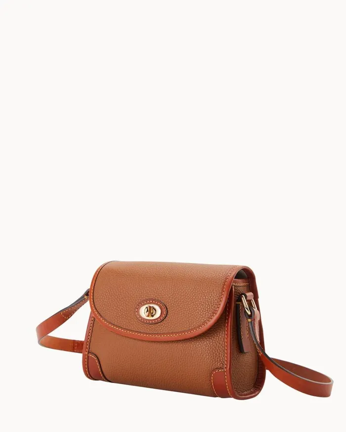 Pebble Grain 20 Crossbody Caramel Women Dooney and Bourke Crossbodies Pebble Grain 20 Crossbody Caramel Women Dooney and Bourke Crossbodies