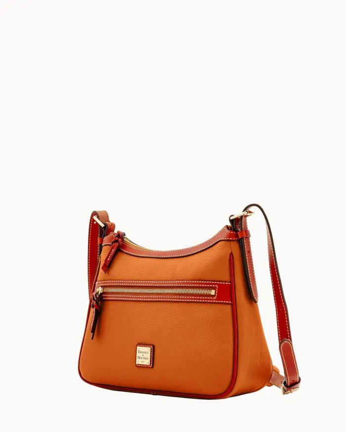 Pebble Grain Piper Caramel Women Dooney and Bourke Crossbodies