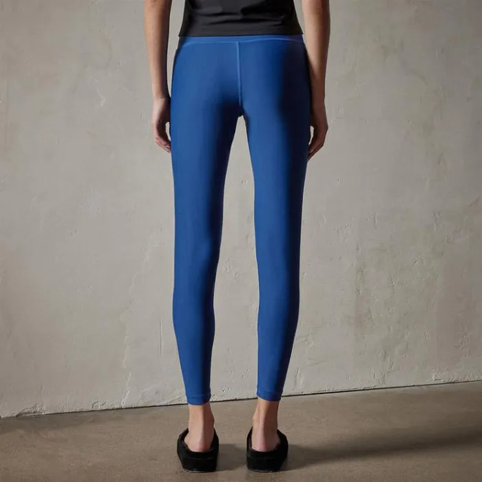 Performance Bottoms Women James Perse High Rise Yoga Legging Campus Blue