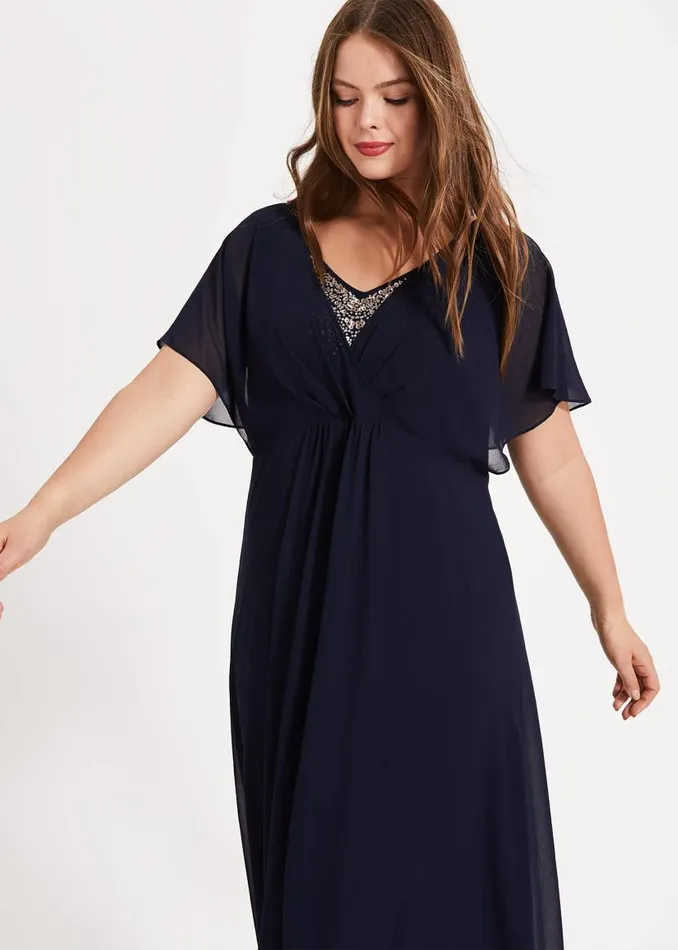 Phase Eight Dresses Albertina Maxi Dress Navy 8211 Women