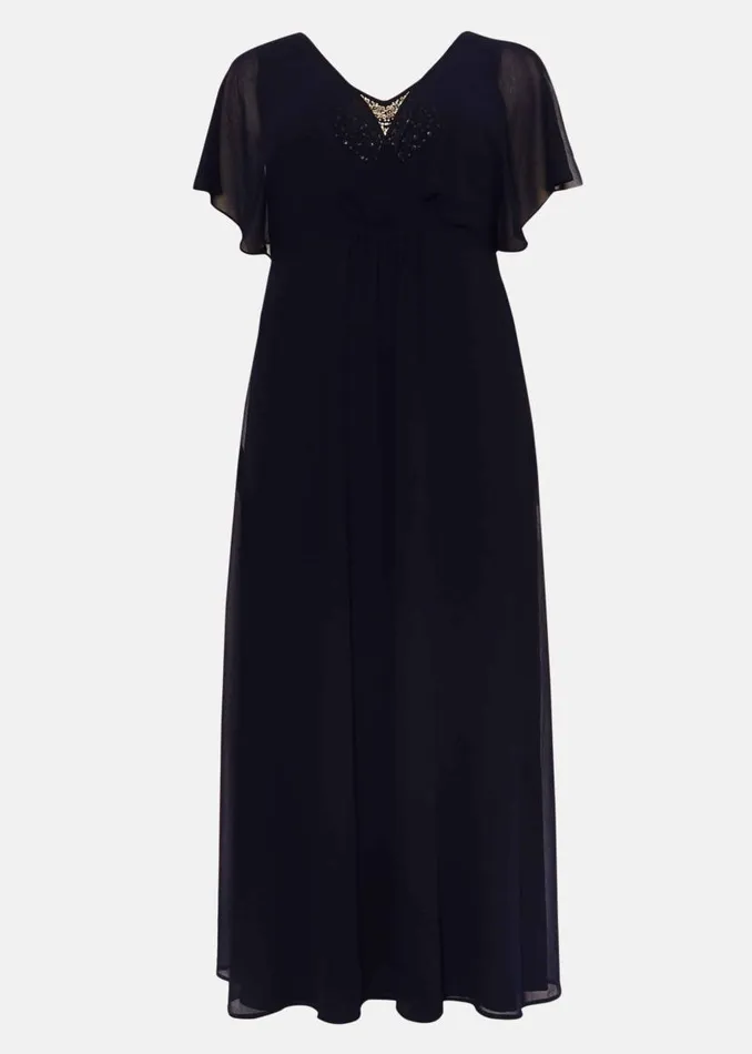 Phase Eight Dresses Albertina Maxi Dress Navy 8211 Women