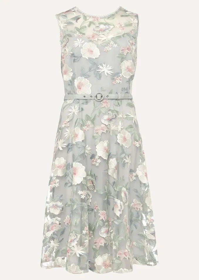Phase Eight Dresses Aria Embroidered Fit And Flare Dress Eau De Nil 8211 Women Phase Eight Dresses Aria Embroidered Fit And Flare Dress Eau De Nil 8211 Women