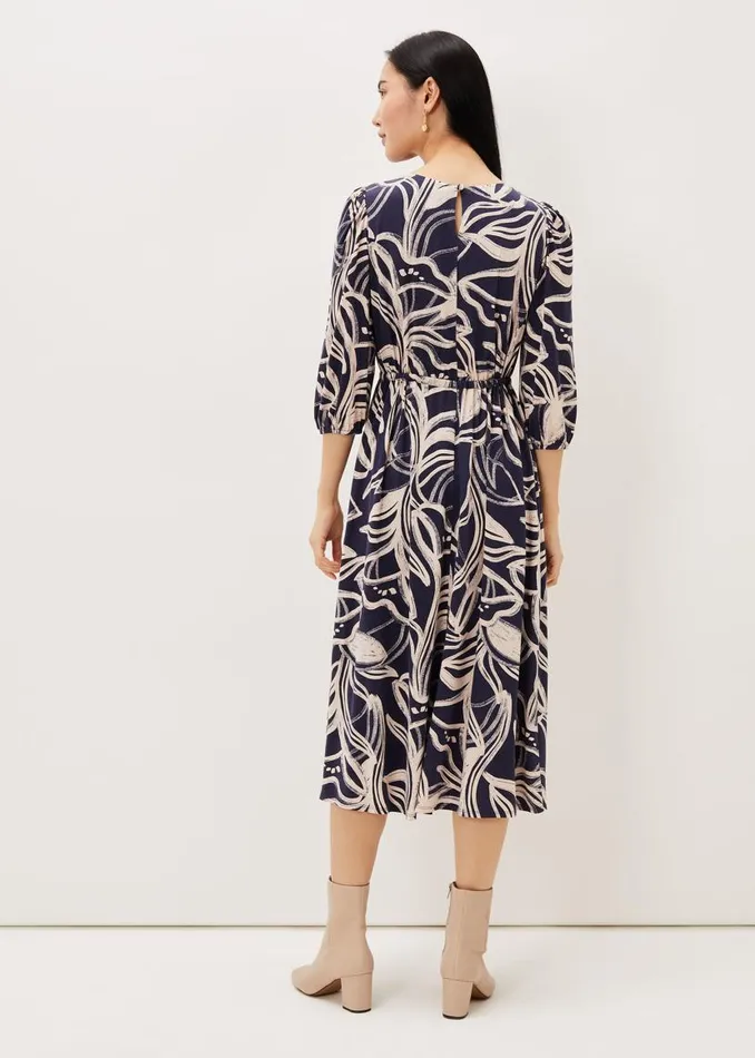 Phase Eight Dresses Carley Print Jersey Midi Dress Multicoloured 8211 Women