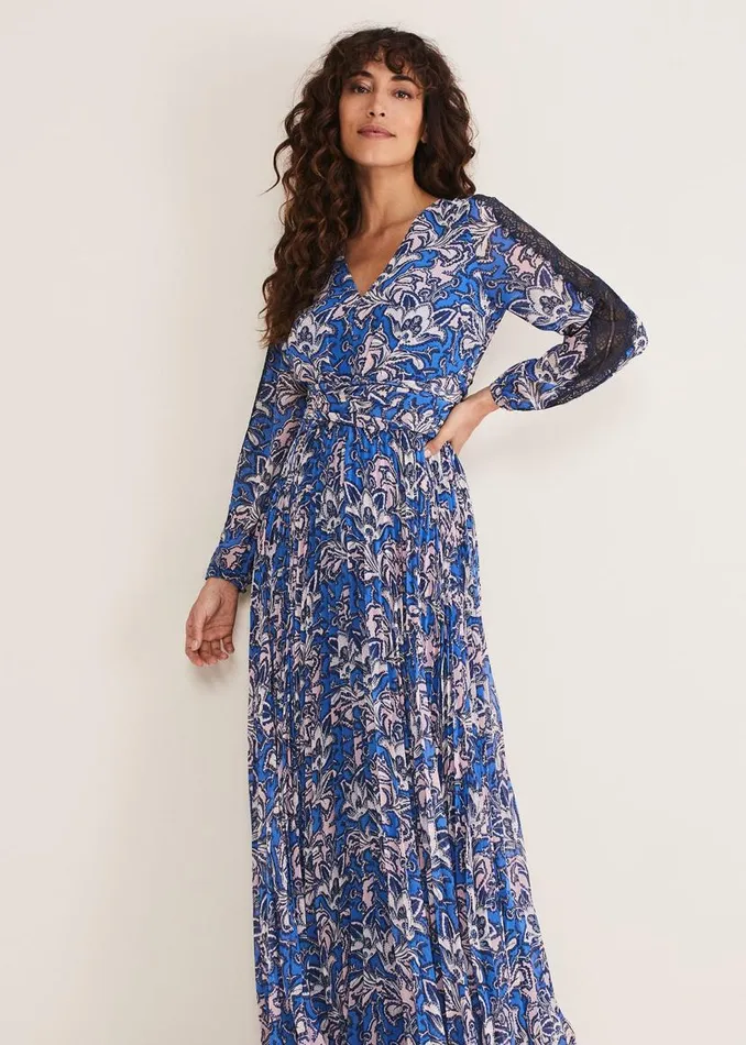Phase Eight Dresses Claudia Printed Maxi Dress Multicoloured 8211 Women