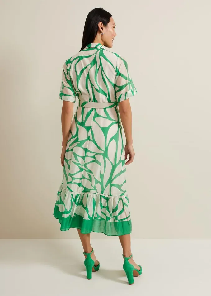 Phase Eight Dresses Daphne Floral Shirt Dress Multicoloured 8211 Women