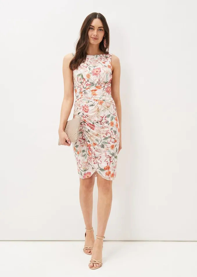 Phase Eight Dresses Larna Blush Jackie Dress Pinkmulti 8211 Women
