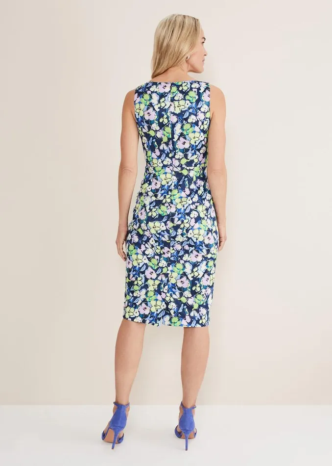 Phase Eight Dresses Loretta Printed Scuba Dress French Navy Multi 8211 Women Phase Eight Dresses Loretta Printed Scuba Dress French Navy Multi 8211 Women