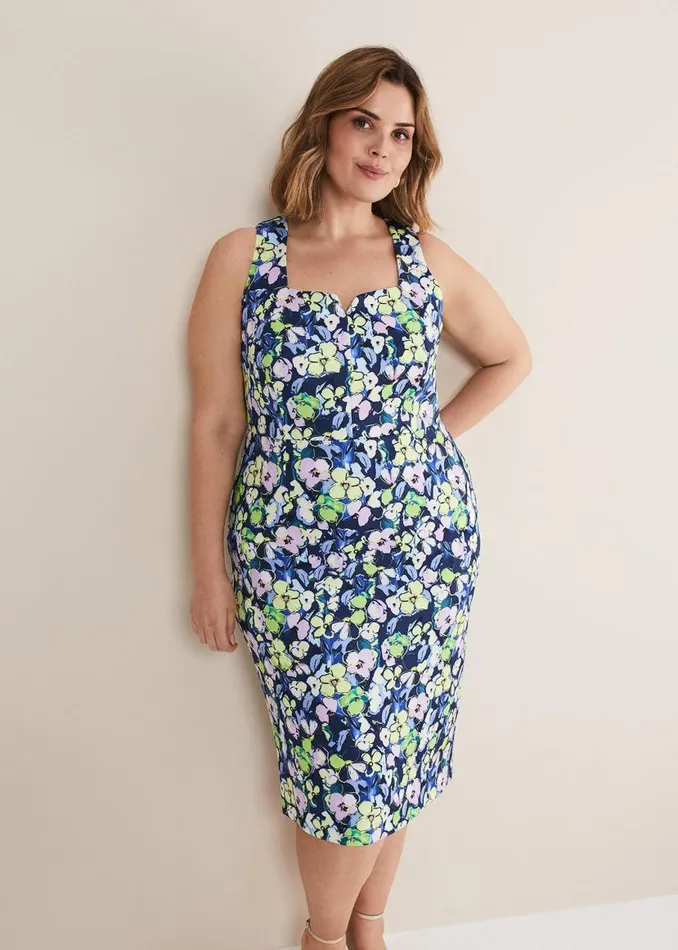 Phase Eight Dresses Loretta Printed Scuba Dress French Navy Multi 8211 Women Phase Eight Dresses Loretta Printed Scuba Dress French Navy Multi 8211 Women