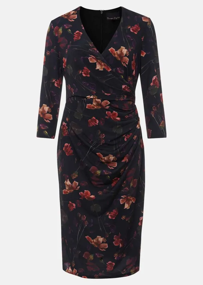 Phase Eight Dresses Lottia Print Dress Navymulti 8211 Women