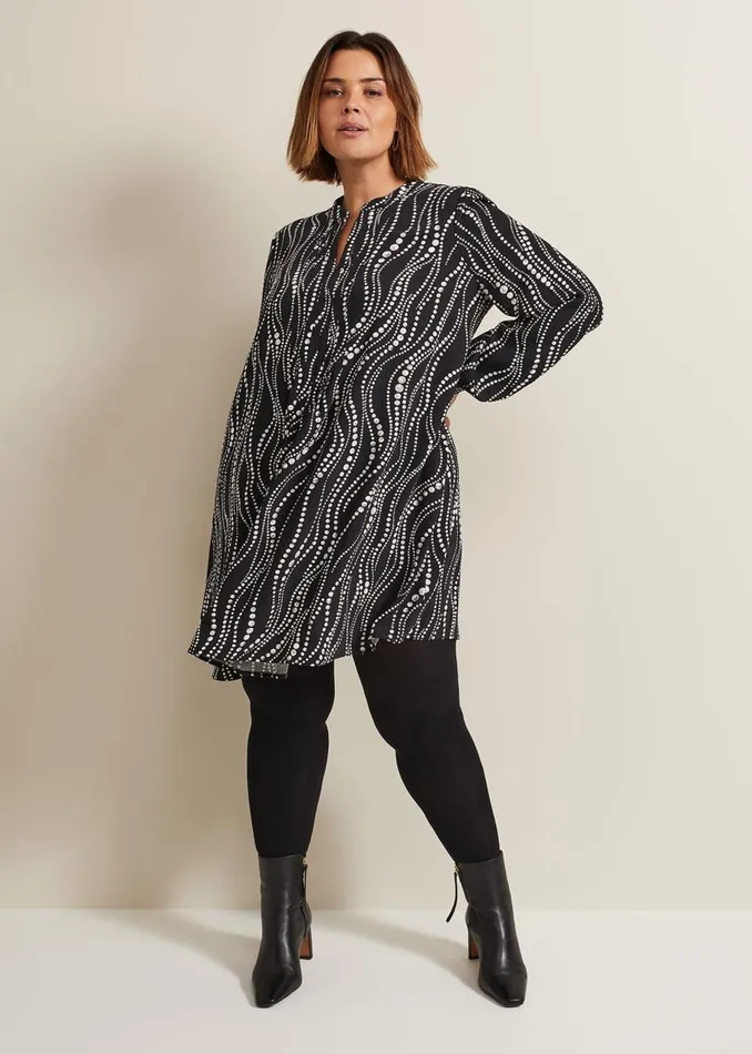 Phase Eight Dresses Patsy Pearl Swing Mini Dress Blackivory 8211 Women