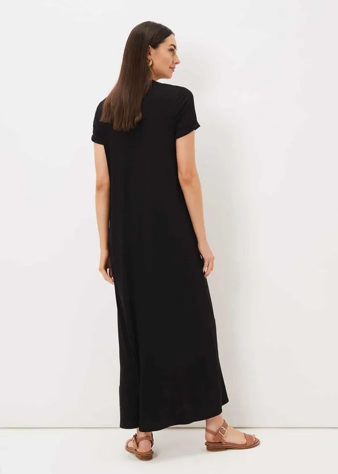 Phase Eight Dresses Roxana TShirt Maxi Dress Black 8211 Women