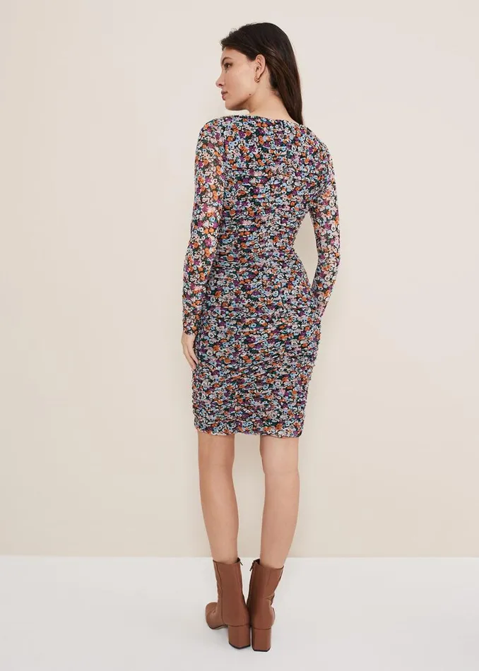 Phase Eight Dresses Serena Jersey Floral Midi Dress Multicoloured 8211 Women Phase Eight Dresses Serena Jersey Floral Midi Dress Multicoloured 8211 Women