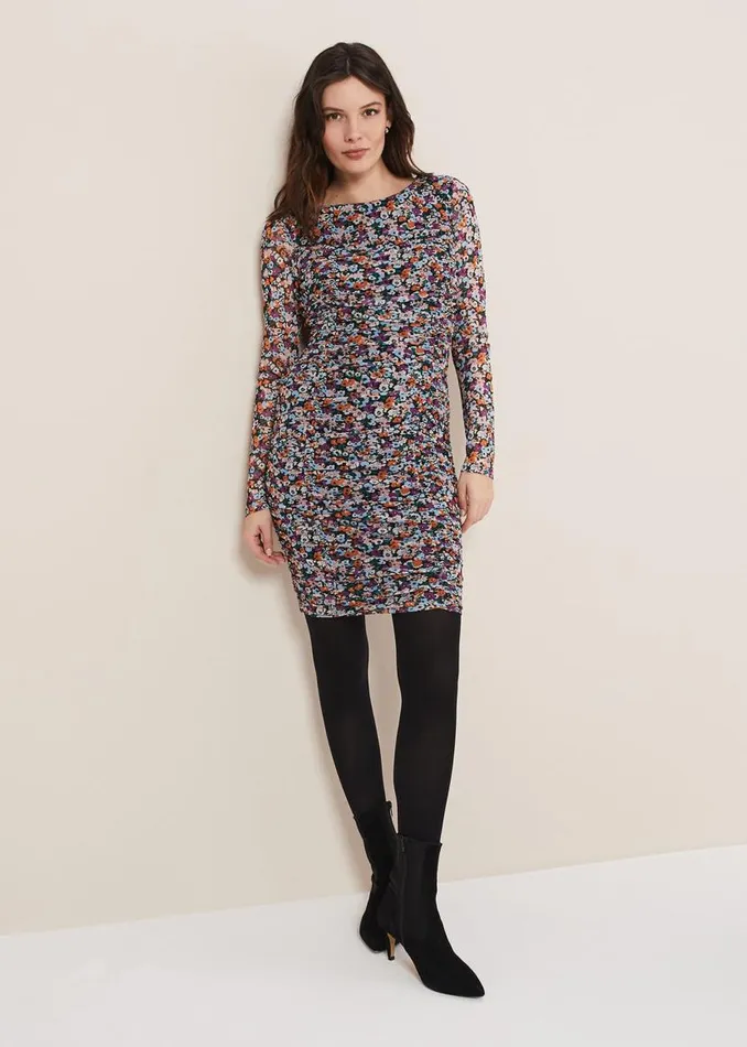 Phase Eight Dresses Serena Jersey Floral Midi Dress Multicoloured 8211 Women Phase Eight Dresses Serena Jersey Floral Midi Dress Multicoloured 8211 Women
