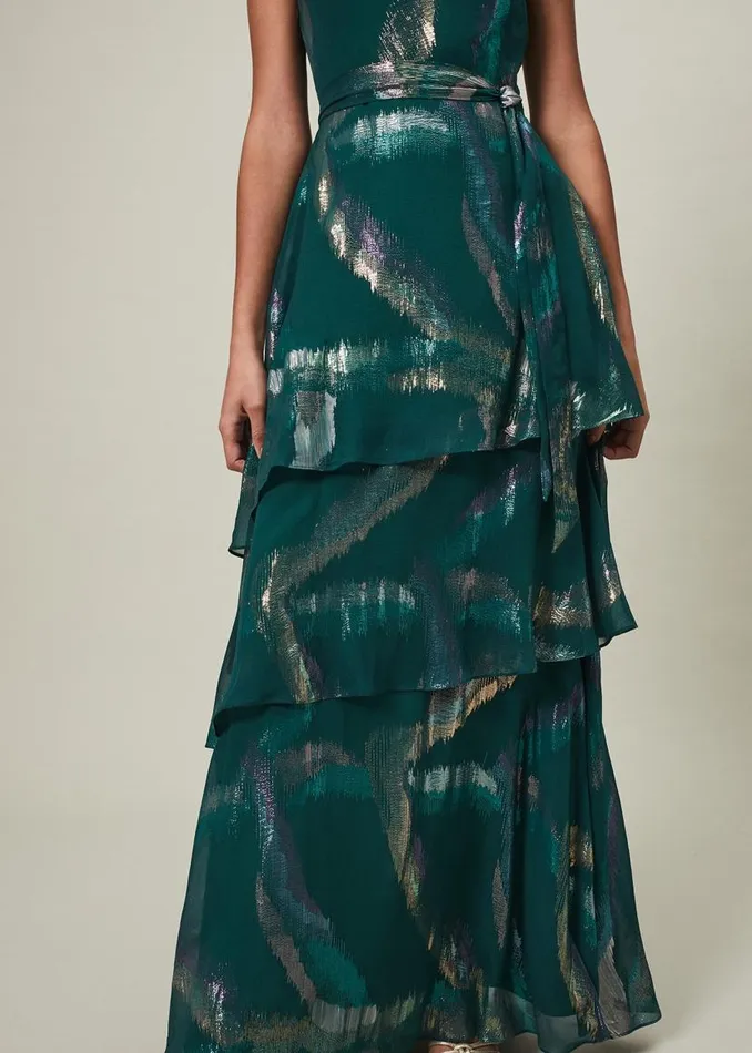 Phase Eight Dresses Sonia One Shoulder Silk Maxi Dress Dark Green 8211 Women Phase Eight Dresses Sonia One Shoulder Silk Maxi Dress Dark Green 8211 Women