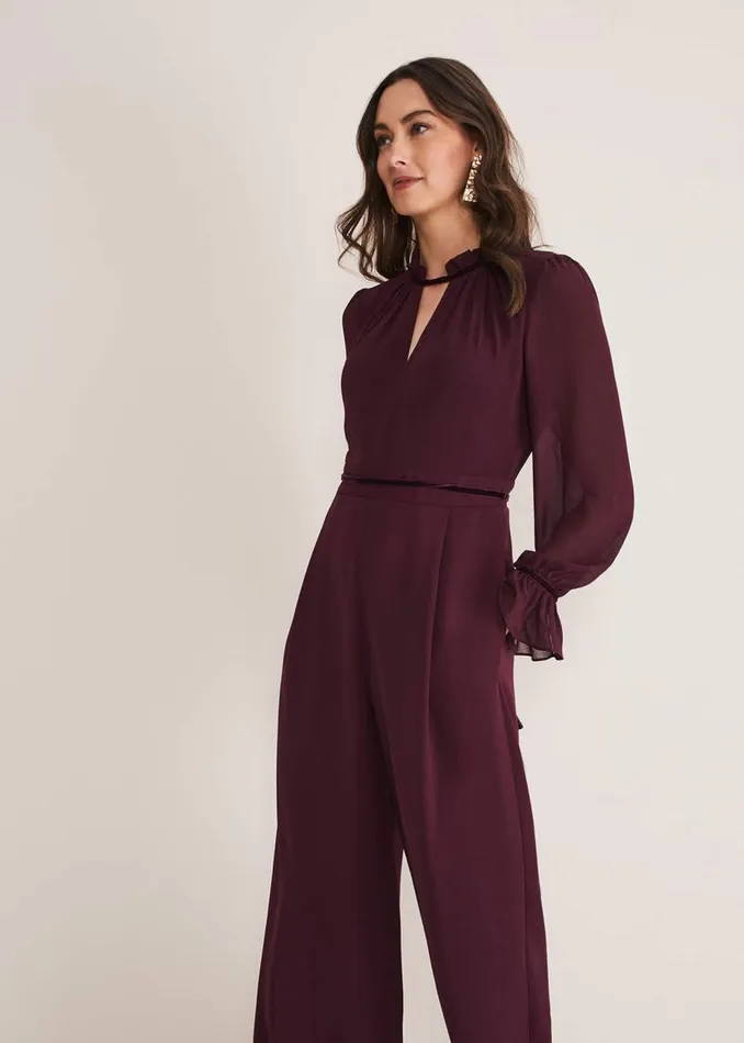 Phase Eight Dresses Una Jumpsuit Plum 8211 Women