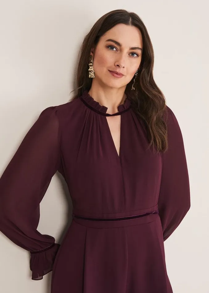 Phase Eight Dresses Una Jumpsuit Plum 8211 Women