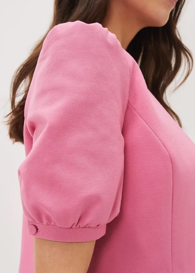 Phase Eight Jackets Mabel Puff Sleeve Jacket Candy Pink 8211 Women