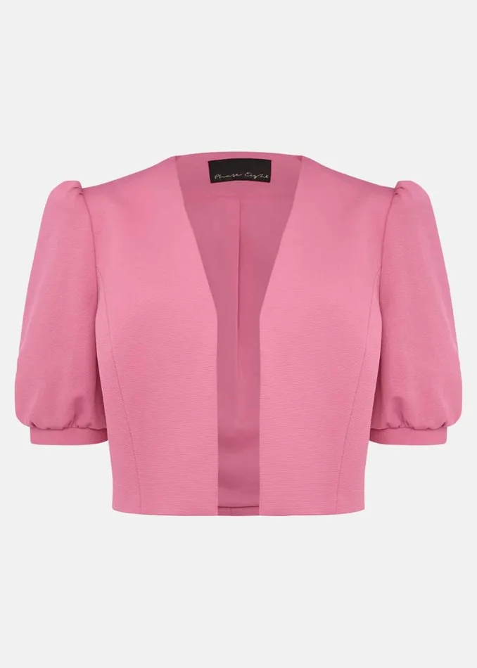 Phase Eight Jackets Mabel Puff Sleeve Jacket Candy Pink 8211 Women